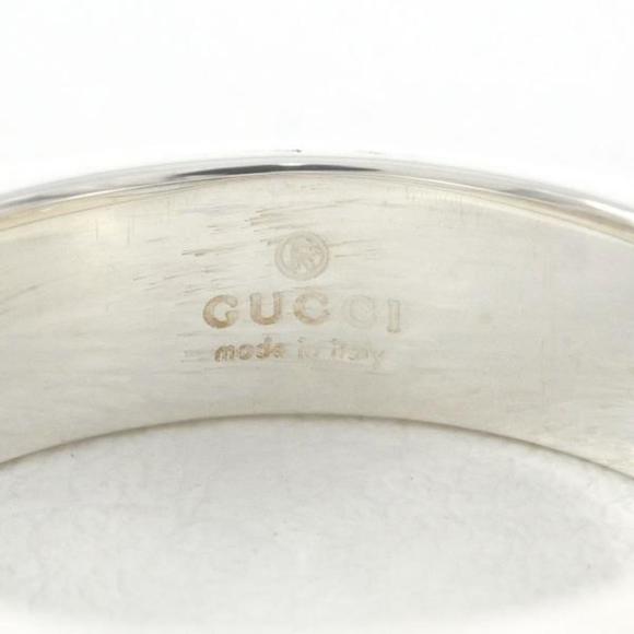 Gucci Double G Silver Ring, Ring Box, Bag, Total Weight 6.5g - Picture 7 of 8
